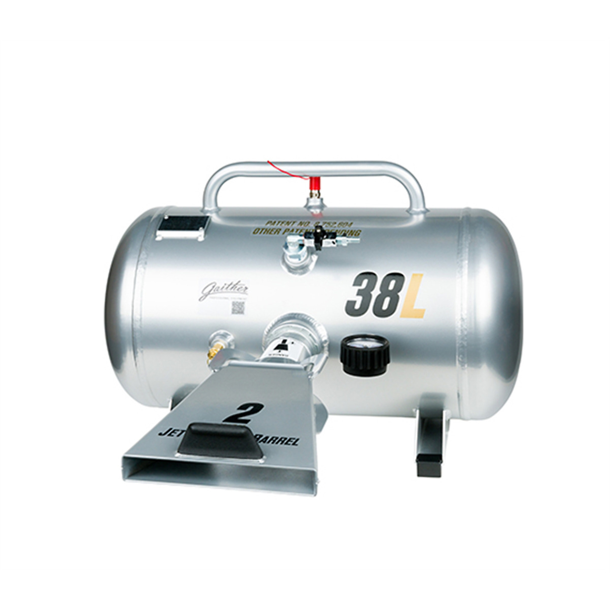 Gaither Tool Co. Bead Booster — 38 Liter, Lightweight Aluminum, RAR Valve, CE/ASME Certified, Model# GAIGB-38L